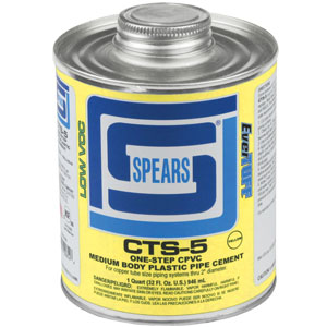Solvent Cement -EverTUFF<sub></sub> CTS One Step